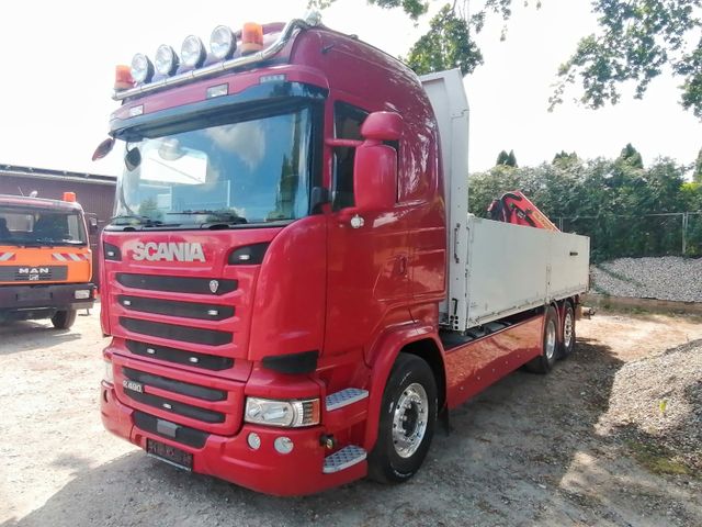 Scania R490, 6X2, ST.KLIMA, PALFINGER PK 1200 EH