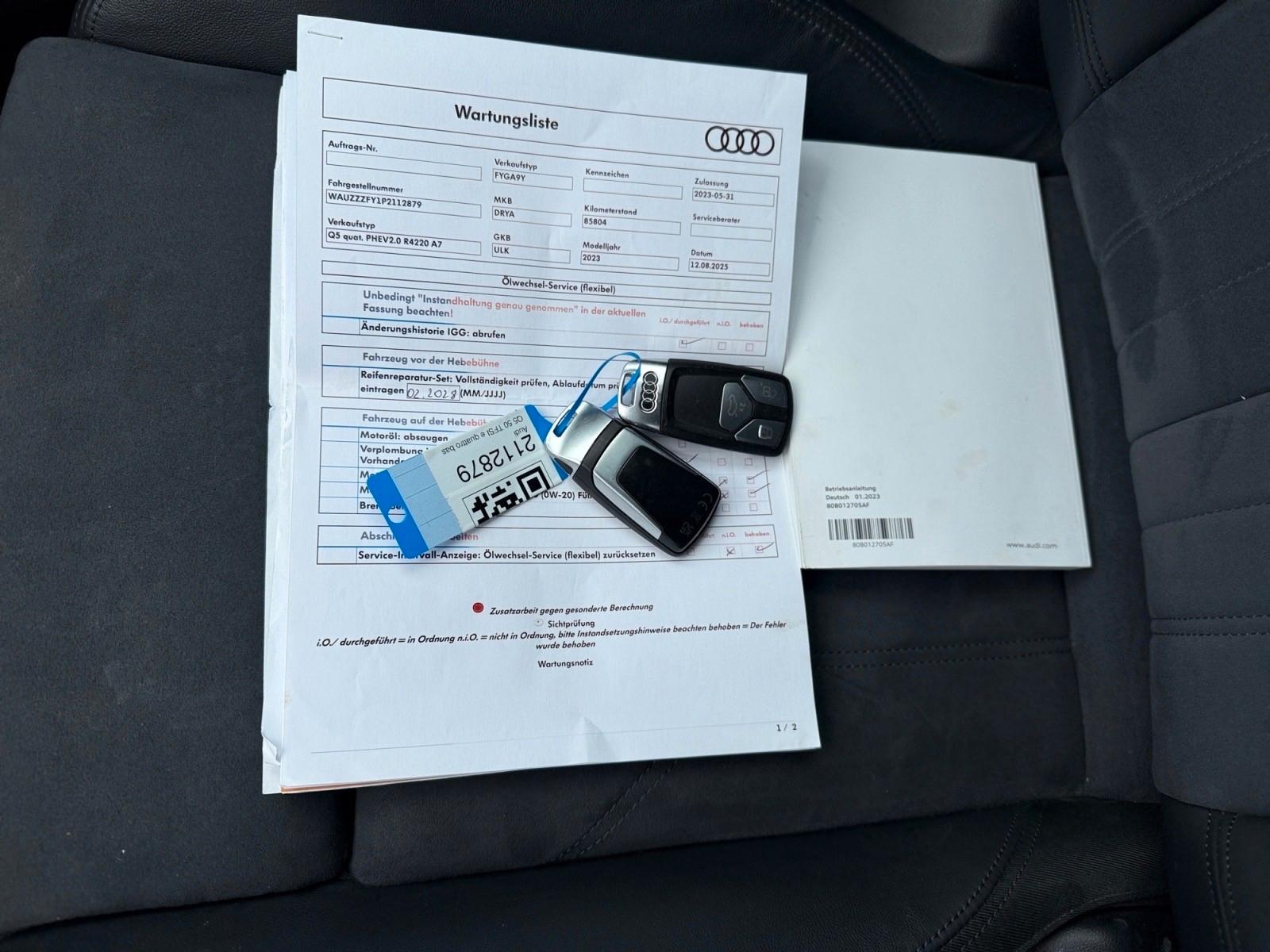 Audi Q5 50 TFSI eQuattro 2.0-Automatik-Kamera-Navi, миниатюра 19