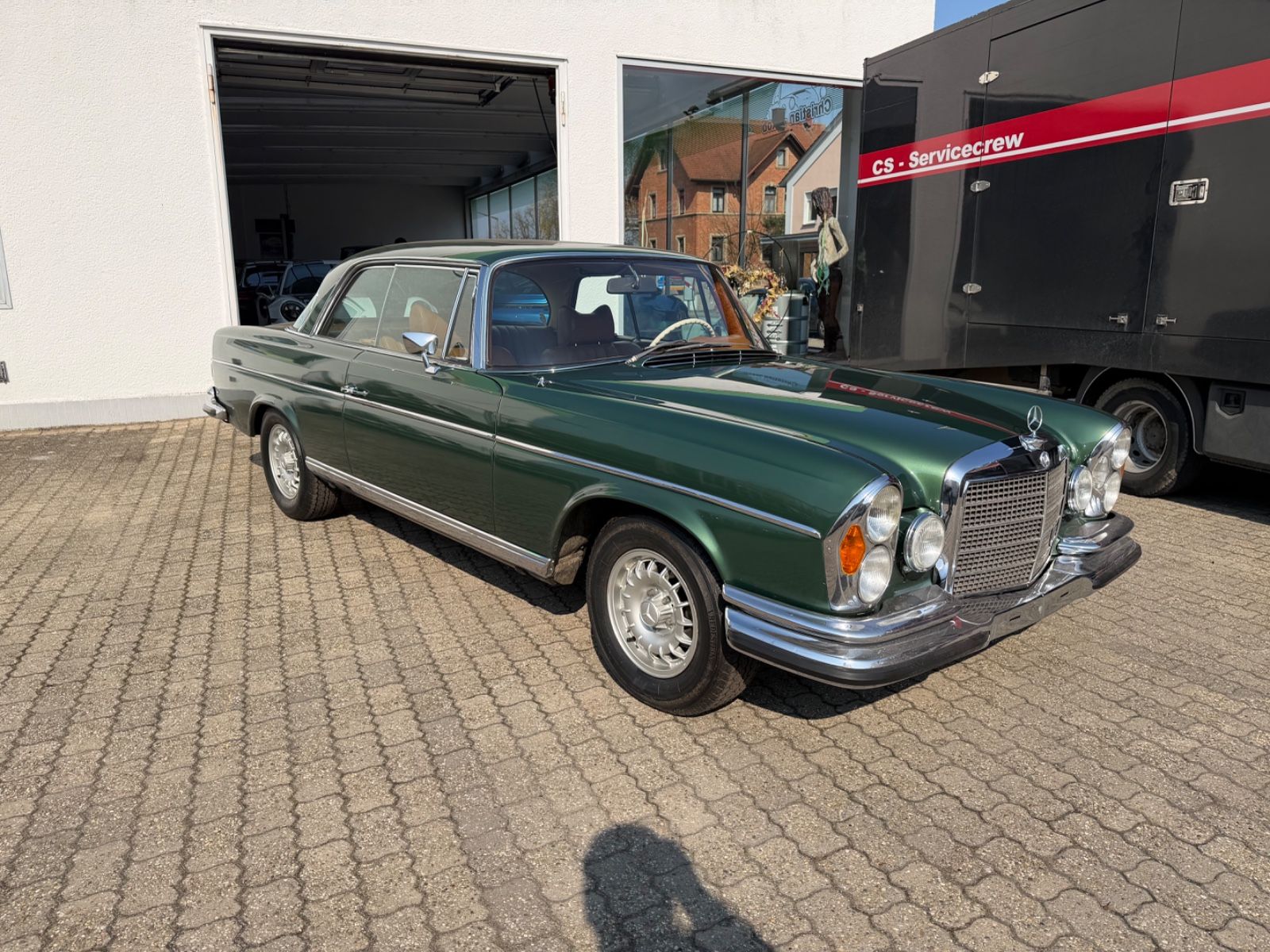 Mercedes-Benz 280 SE 3.5  Pappdeckelbrief 3