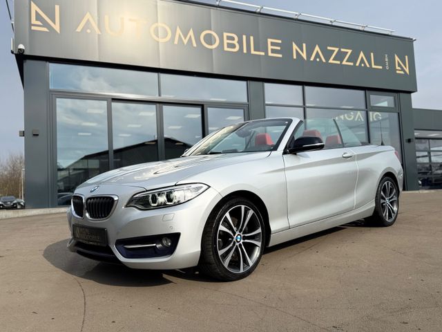 BMW 220d CABRIO SPORT LINE*AUT.*NAVI*KAMERA*FACELIFT