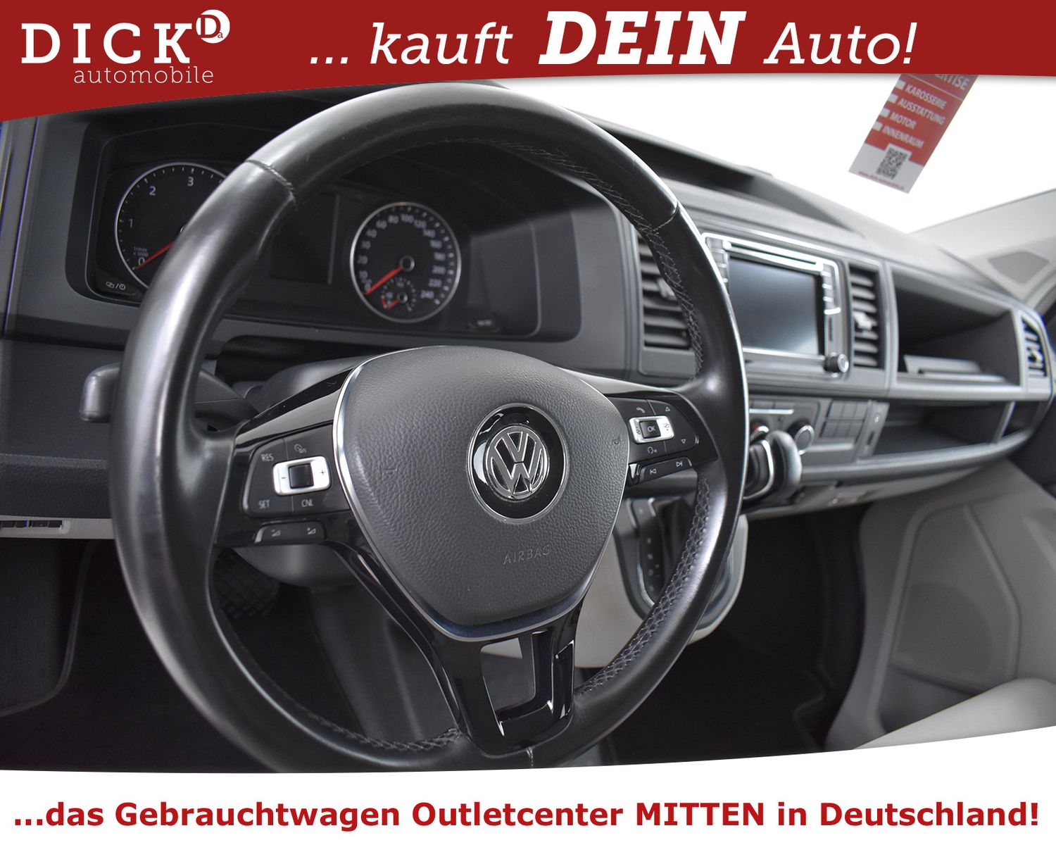 VW T6 Transp 2.0d DSG Kombi Lang 9SI+NAV+LED+PDC+TE - Image 14