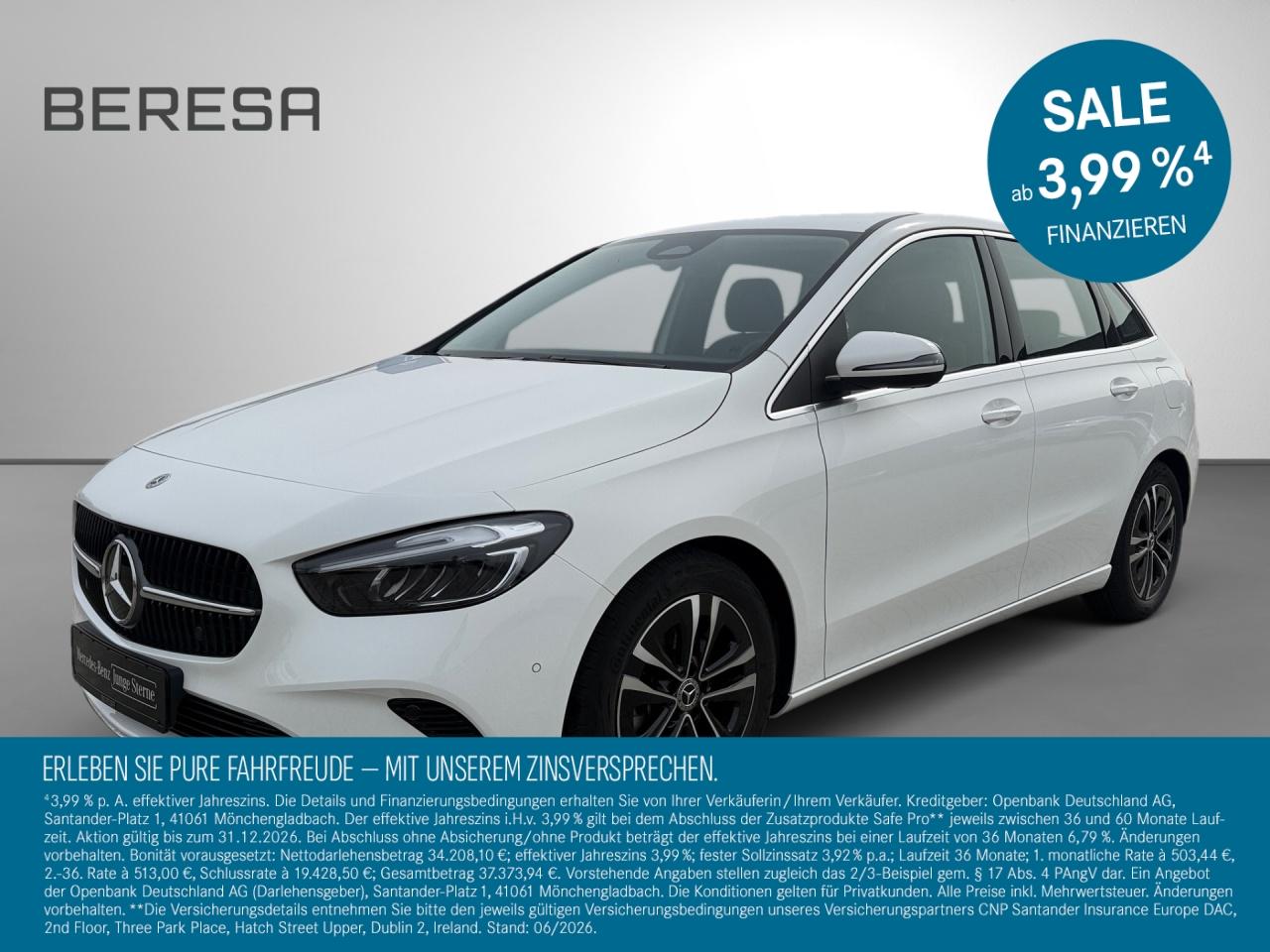 Mercedes-Benz B 200 Progressive LED Kamera Winter-Paket