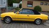 BMW Cabrio 325 i, Typ E30, 170PS, gelb  - BMW 325 in Bremen
