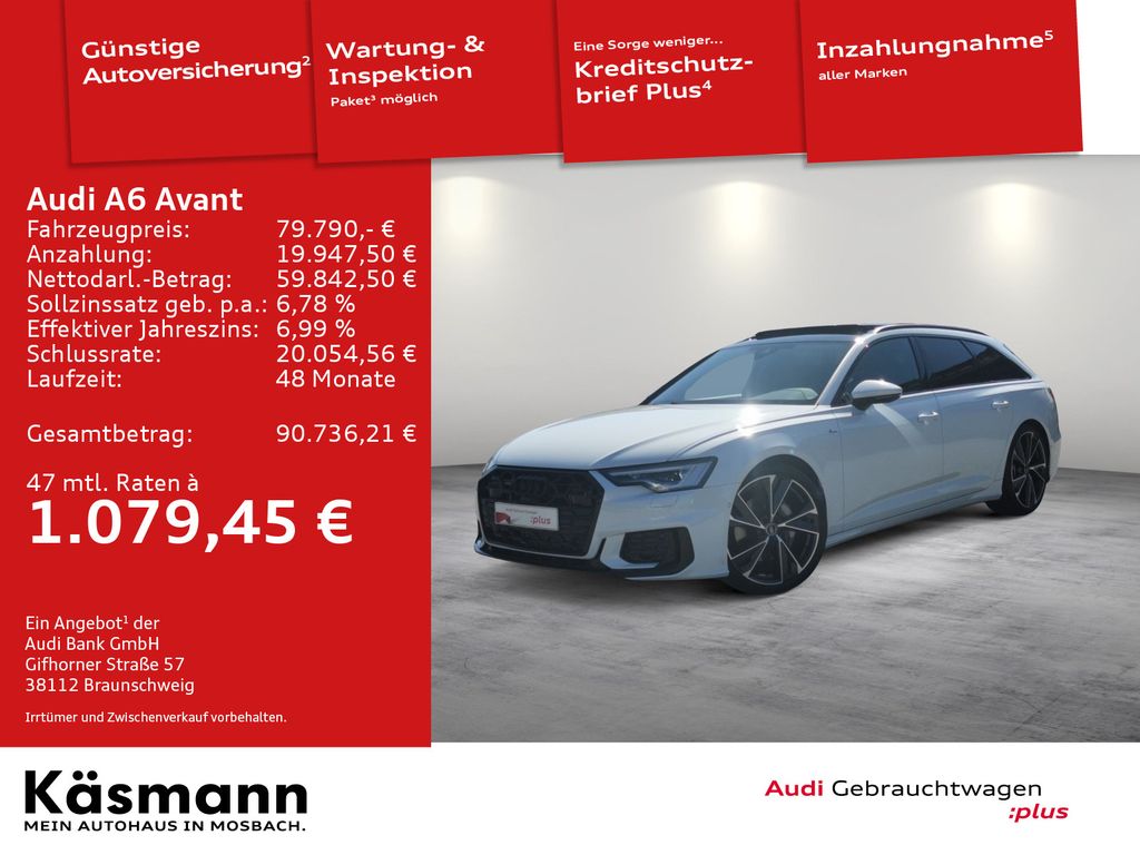 Audi A6 Avant S line 50TDI quattro 2xS line MATRIX AH