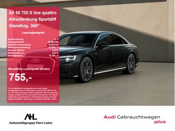 Audi A8 50 TDI S line quattro Allradlenkung Sportdiff