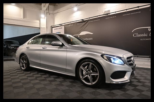 Mercedes-Benz C 180 AMG LINE /CAMERA/KEYLESS/CARPLAY/LEDS !!