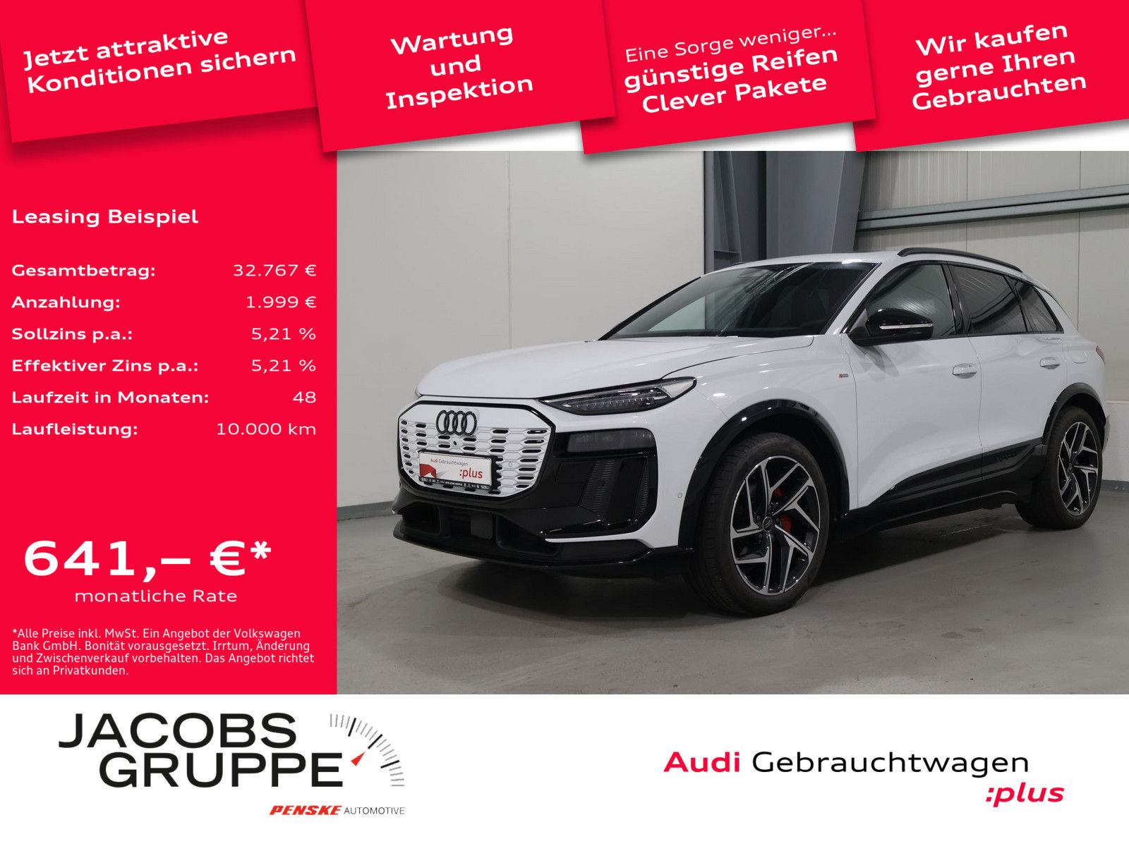 AUDI Q6 e-tron quattro 285 kW Panorama*B&amp;O*Matrix-LED
