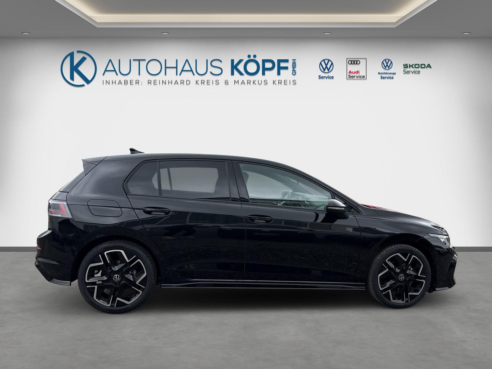 Volkswagen Golf 1.5 eTSI DSG R-Line AHK Matrix Black Style, миниатюра 6