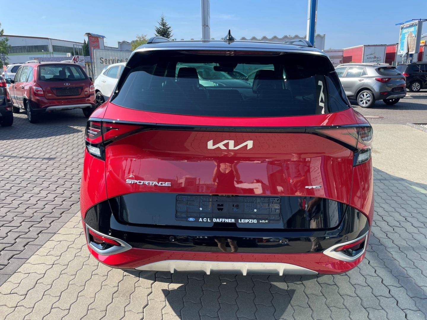 Fahrzeugabbildung Kia Sportage GT Line LED AHK Memory Verkehrszeichen