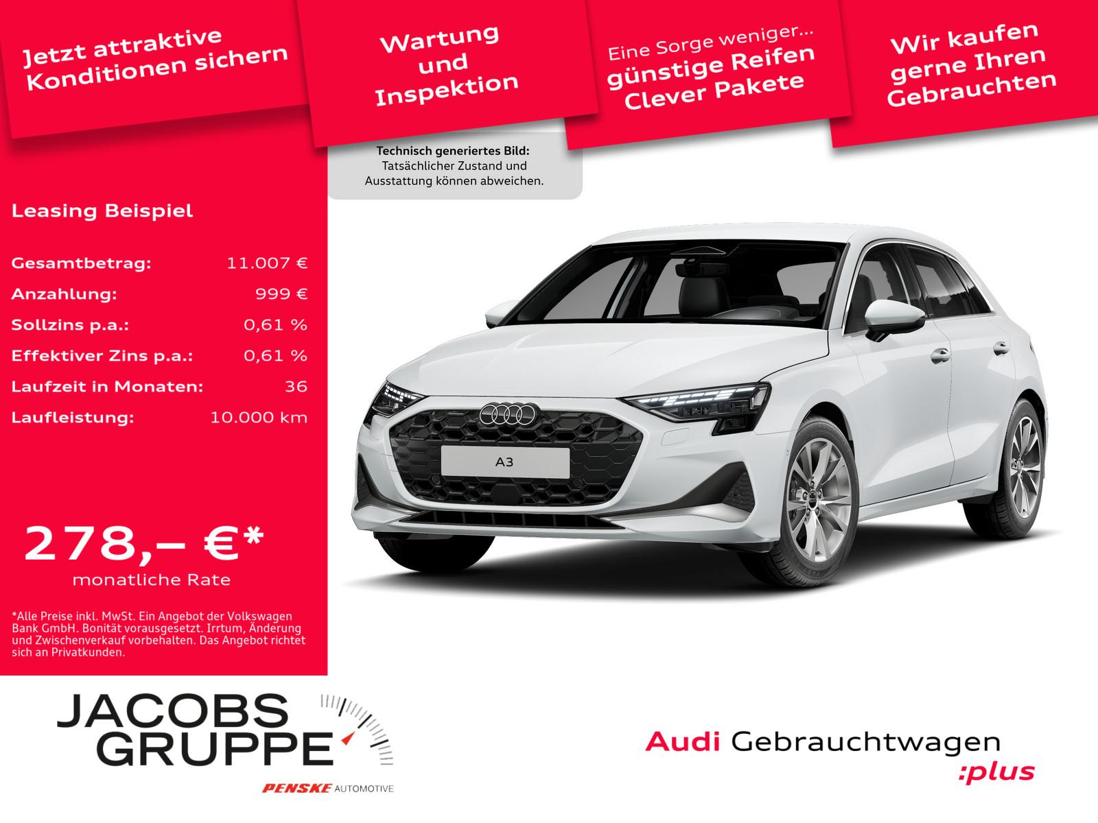 Audi A3 Sportback 35TDI ACC/LED/Kam/Navi+/VC+