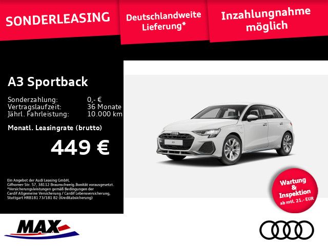 A3 Sportback S line 40 TFSI e #FREI KONFIGURIERB