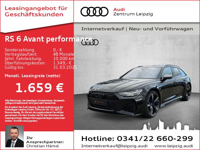 Audi RS 6 Avant performance *KERAMIK*Carbon*Vmax305**