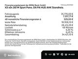 BMW X3 xDr.30i M Sport Pano. DA PA HUD AHK Bluetooth - BMW X3 Gebrauchtwagen in Frankfurt