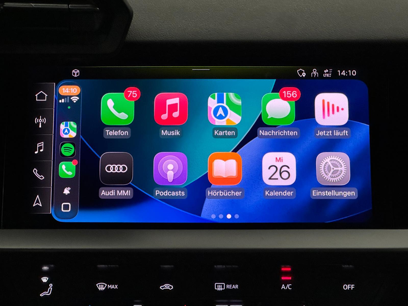 Audi A3 TFSI 30 SB advanced Virtual LED Parkhilfe 1Hd, миниатюра 18