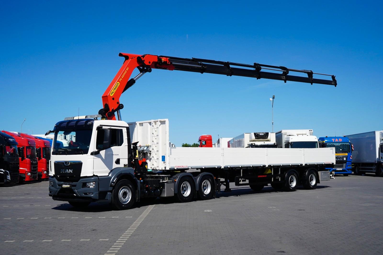 MAN TGS 33.510 / 6 X 4 / HDS PALFINGER PK 42 002 SH-