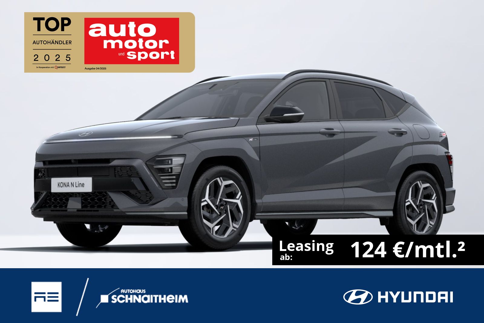 Hyundai Kona N Line 1.6 T-GDI 180 PS DCT 2WD Ass-P, el.H