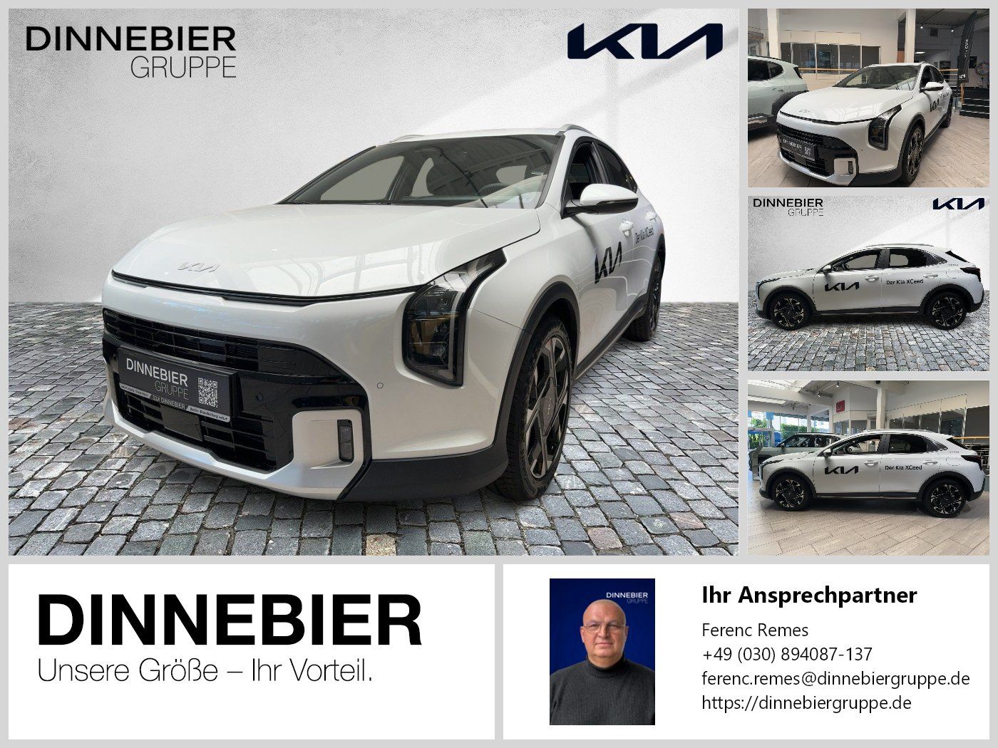 Kia XCEED Spirit 1.6T LED+Kamera+Navigation+SHZ