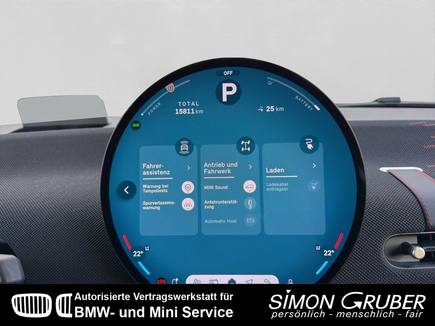 Fahrzeugabbildung MINI Cooper SE John CooperWorks Panorama HUD Ambiente