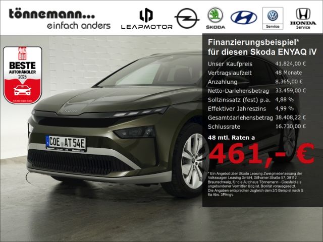ENYAQ iV 60+LED+AHK+NAVI+LENKRADHEIZUNG+RÜCKFAHR