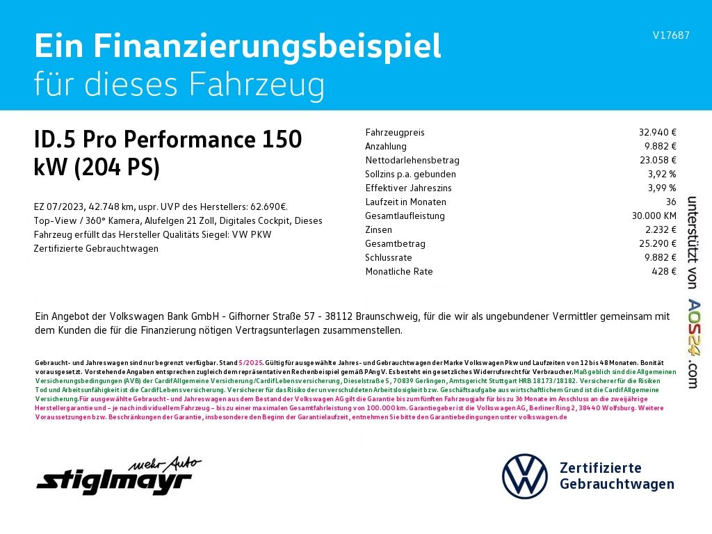 Volkswagen ID.5 Pro Performance 82-kWh ACC AHK HUD IQ-LIGHT foto 2