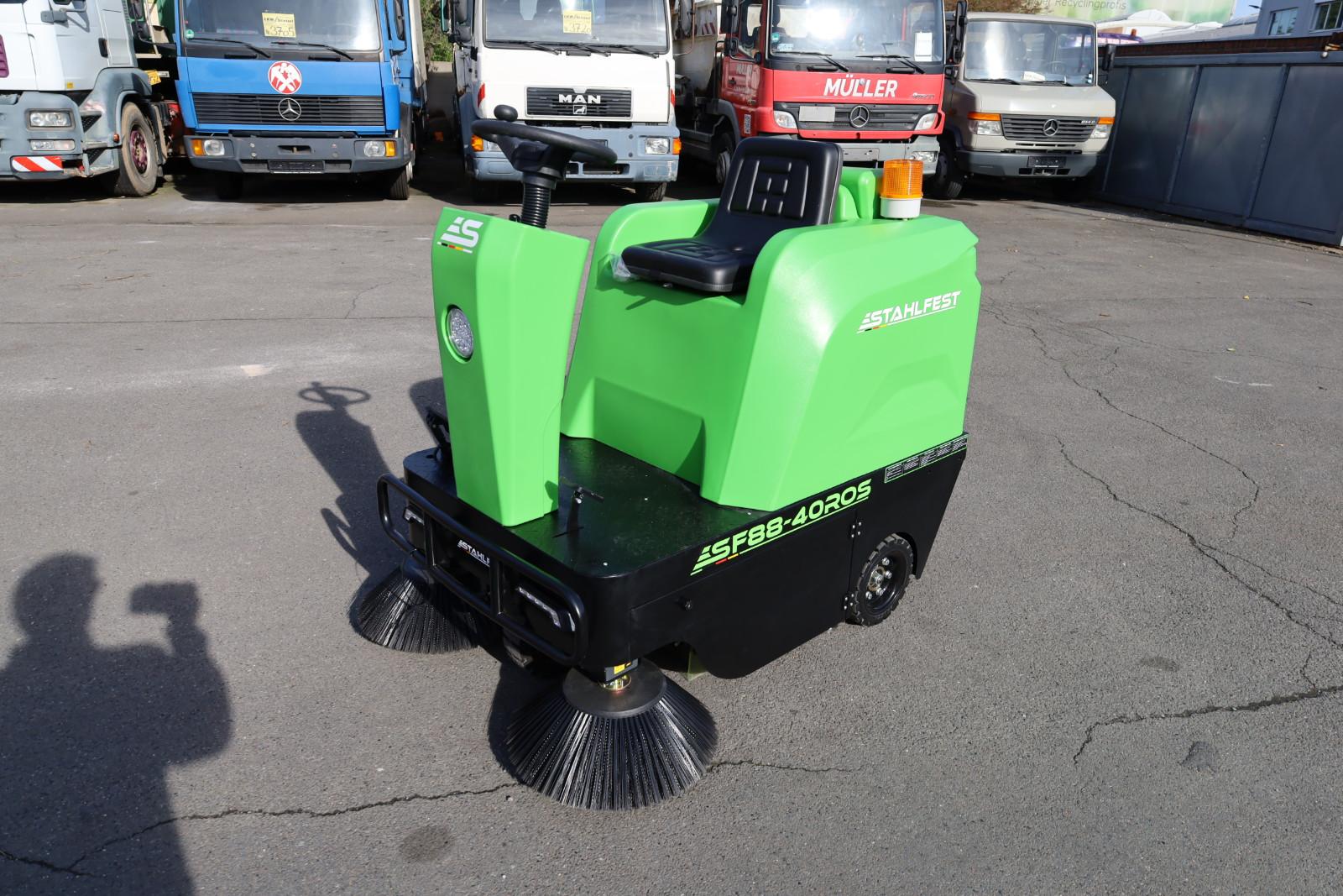 Andere Stahlfest SF88-40ROS, elektr. Kehrmaschine, NEU!