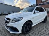 Mercedes-Benz GLE 63 S  AMG* UNIKAT*DESIGNO*STHZ*SOFT*TV*B&O* - mit Benzin-Antrieb: Weiß, Schiebedach, Geländewagen