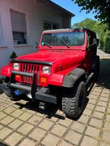Jeep Wrangler rot 2,5 L 4Zylinder - gebrauchte Jeep Wrangler aus dem Jahr 1992