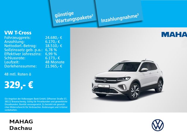 Volkswagen T-Cross 1.0 TSI Style IQ.Light IQ.Drive Navi Par