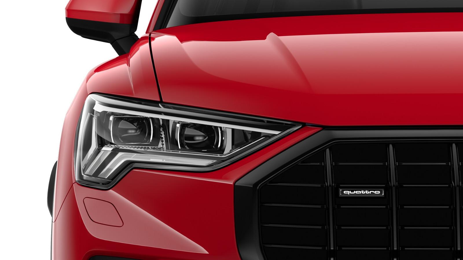 Audi Q3 40TFSI qu S LINE AHK MATRIX APS+ PRIVACY VC+