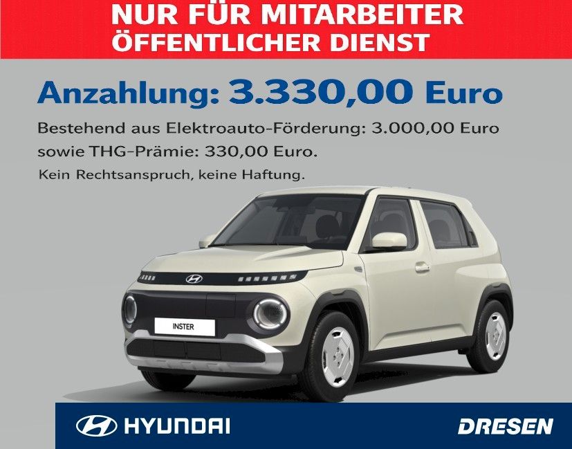 Hyundai INSTER Select NUR FÜR MITARBEITER ÖFFENTL.DIENS