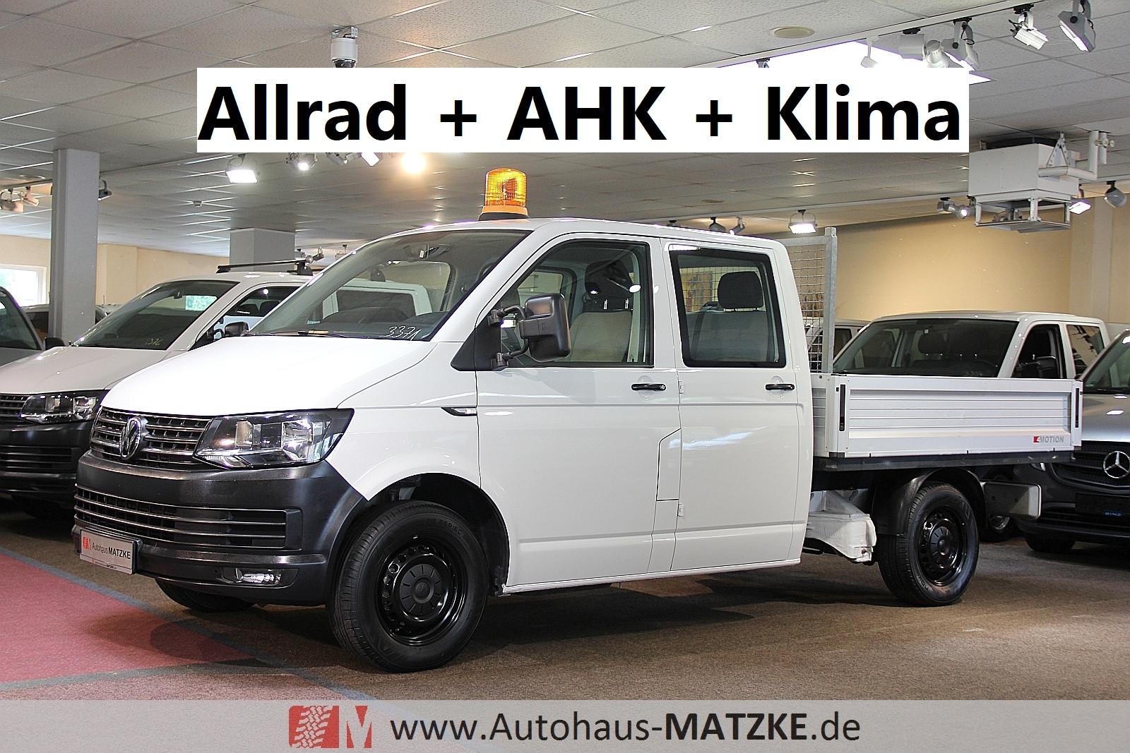 Volkswagen T6 2.0TDI Pritsche Doka 4x4 4Motion AHK Klima
