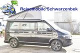 Volkswagen T6 CALIFORNIA BEACH AUFSTELLDACH AHK ALU KÜCHE - schwarze Volkswagen T6 California