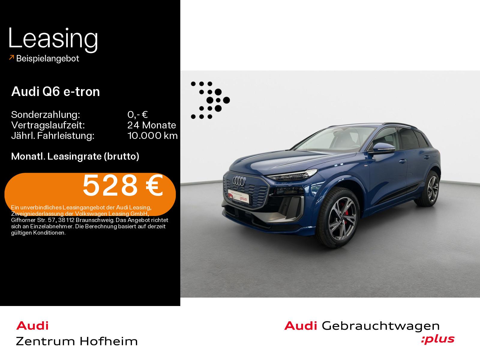 Audi Q6 SUV e-tron performance S line*Air*B&O*AR-HUD*LED+