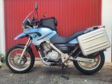 BMW F650GS R13 tiefergelegt mit Koffern - BMW R 65 GS