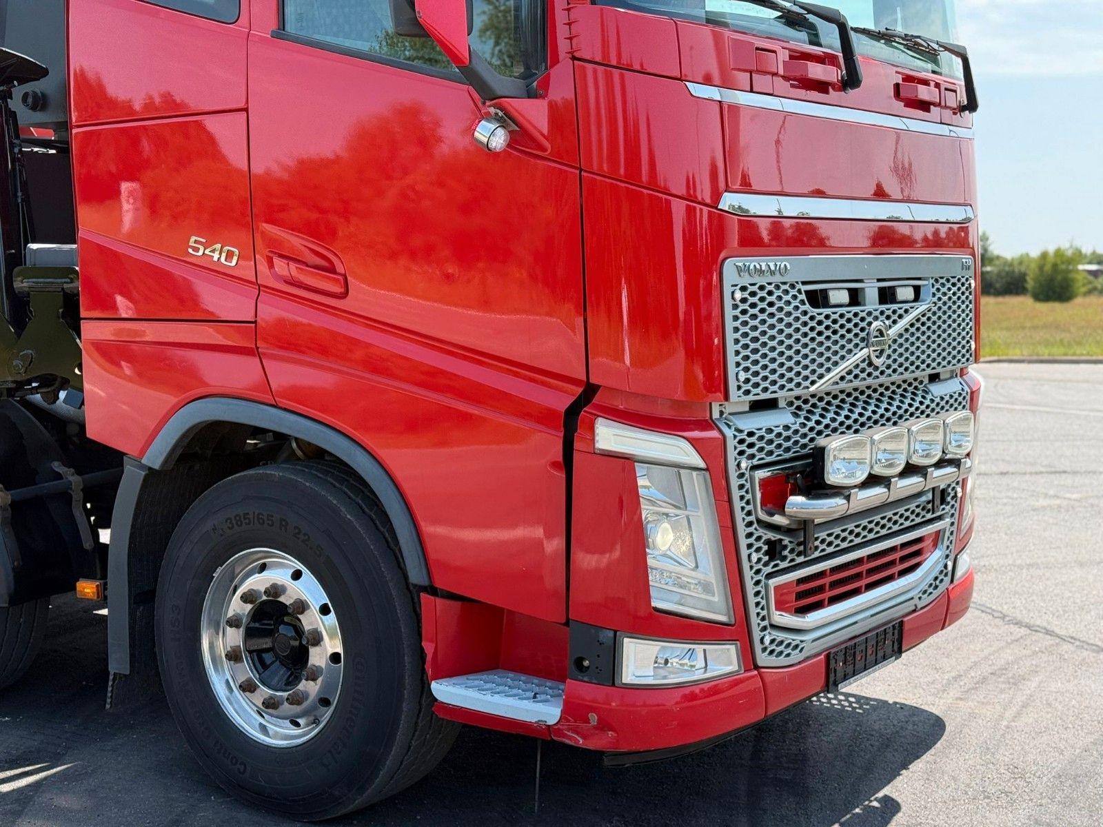 Fahrzeugabbildung Volvo FH 540 8x4 mit Palfinger Kran PK 78002F + Haken