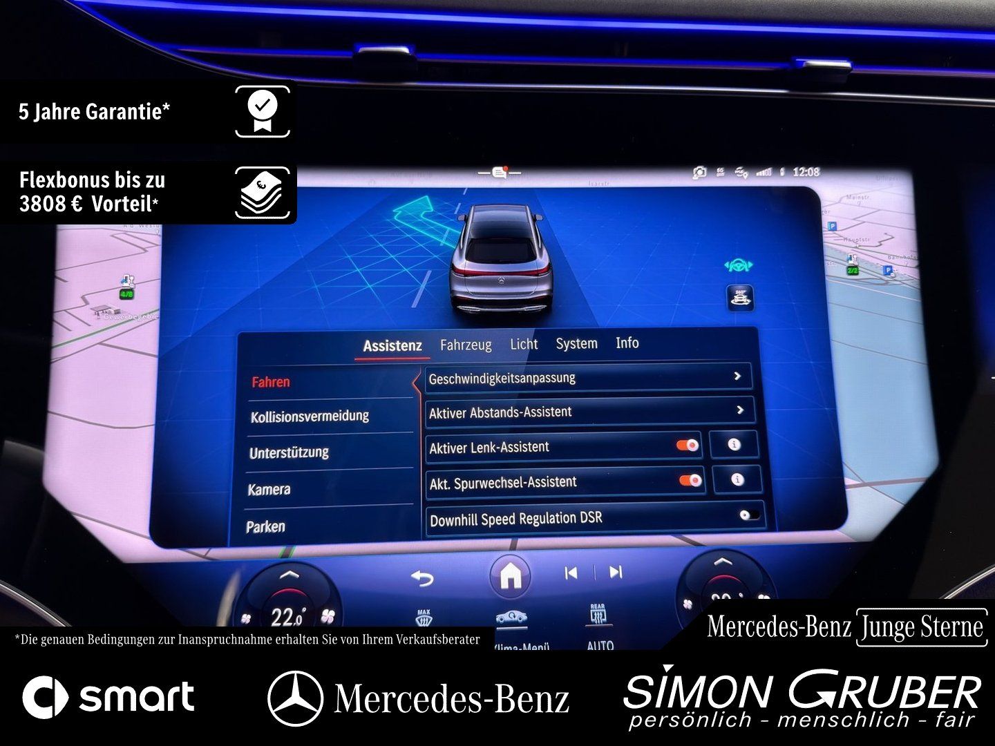 Fahrzeugabbildung Mercedes-Benz EQS 580 4M SUV AMG Premium+ Massage AHK 7 Sitze