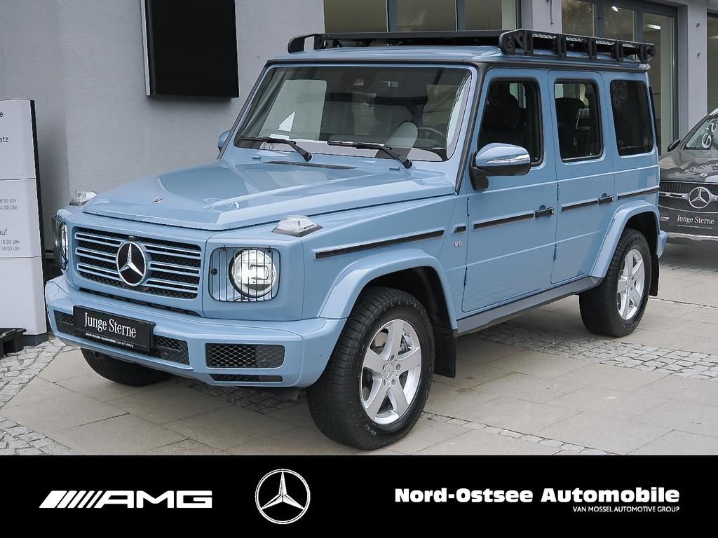 Fahrzeugabbildung Mercedes-Benz G 500 Station MANUFAKTUR vintageblau Burmester
