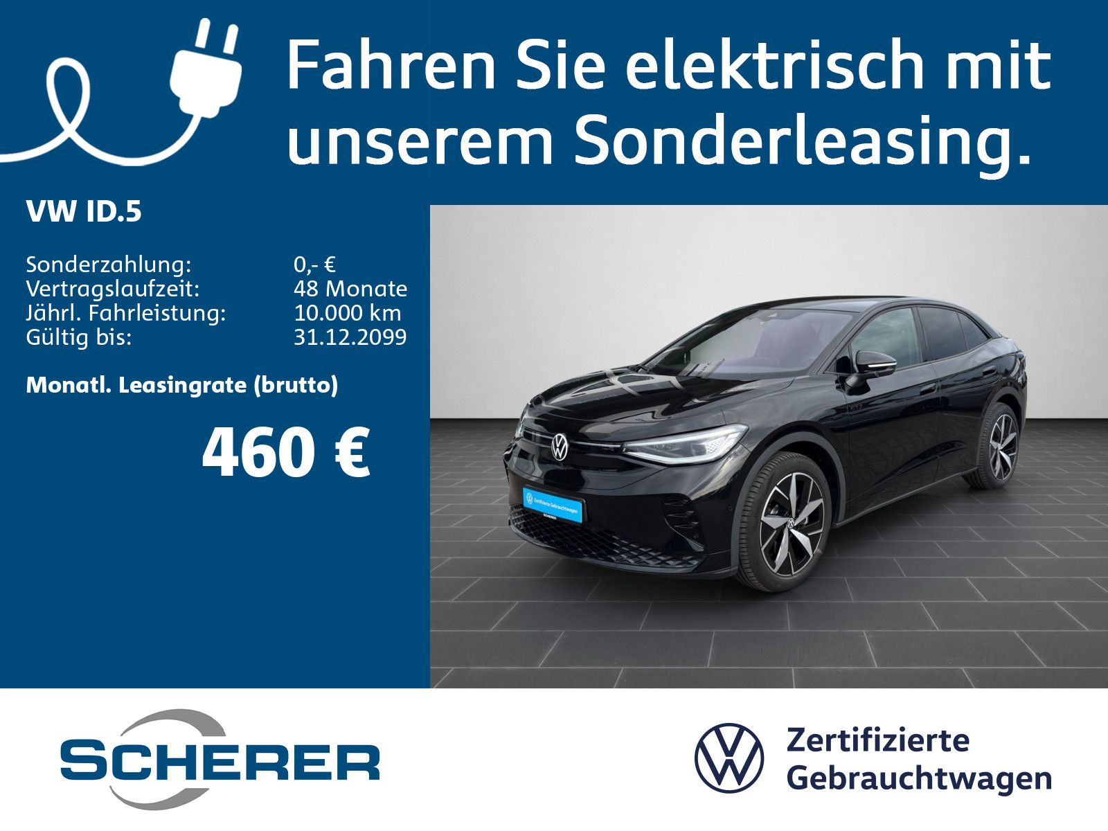 Volkswagen ID.5 GTX 4MOTION 220 kW 77 kWh RFK AHK SHZ