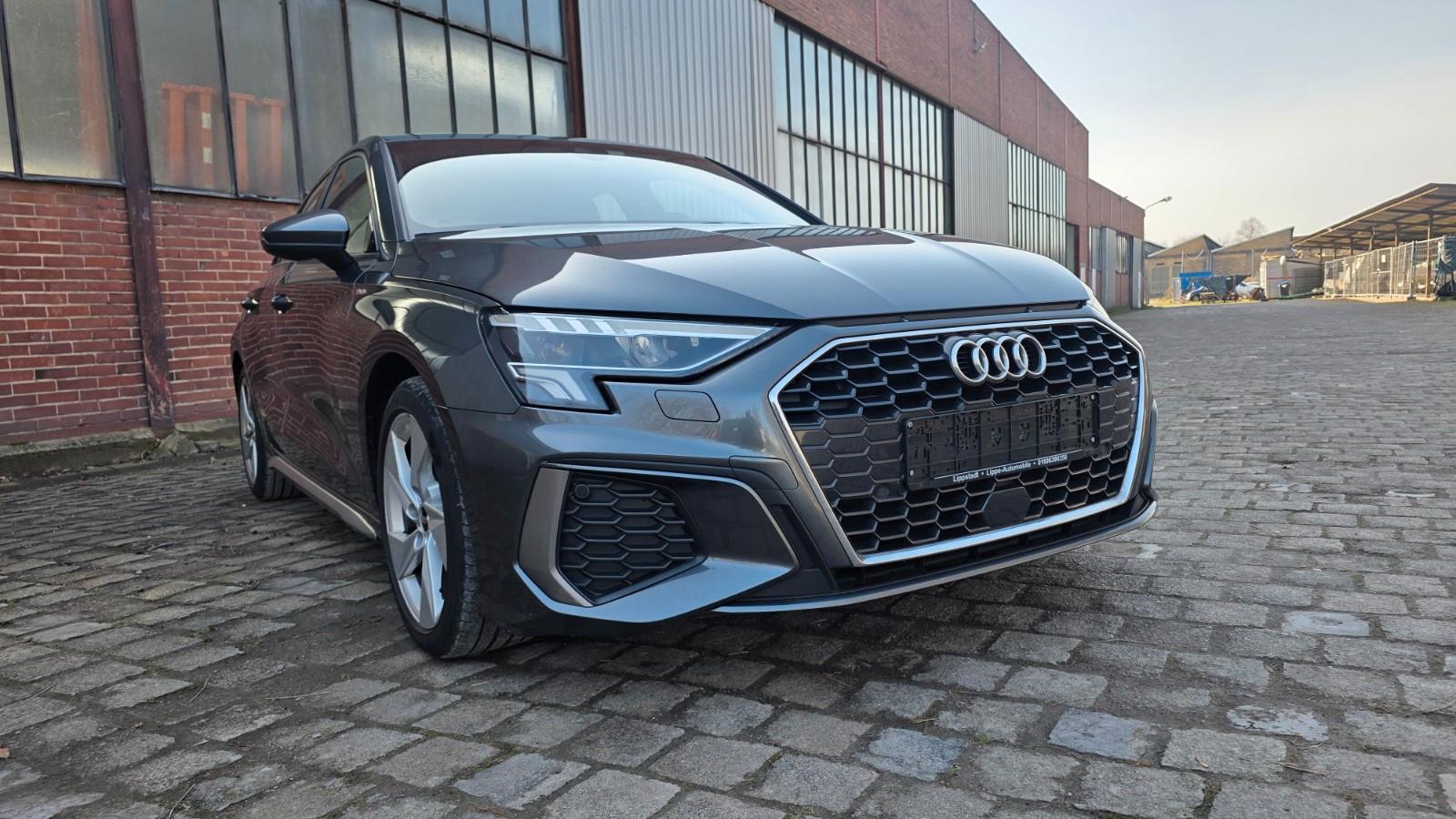 Audi A3 Sportback 35 TDI 3×S line Reimpot VIRTUAL