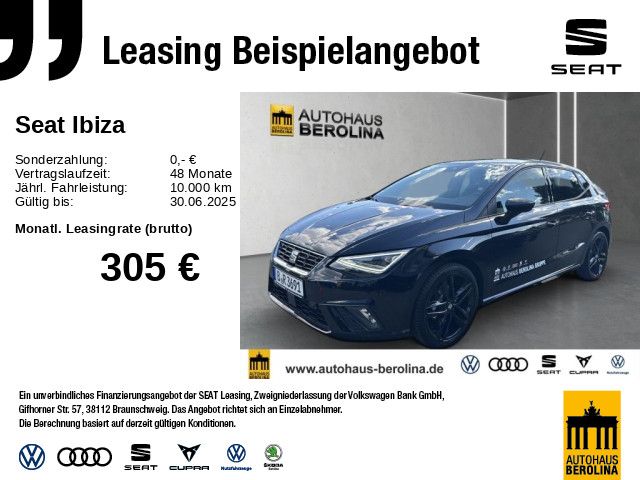 SEAT Ibiza 1.0 TSI FR Black Edition DSG *Vision+*NAV*