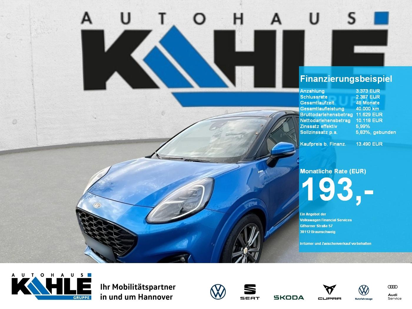 Ford Puma 1.0 Hybrid ST-Line X OPF LED Navi PDC