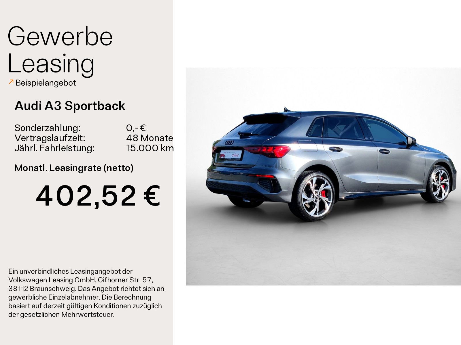 Audi A3 Sportback 45 TFSIe S line Matrix*RFK*ACC*VC+* imagem 2