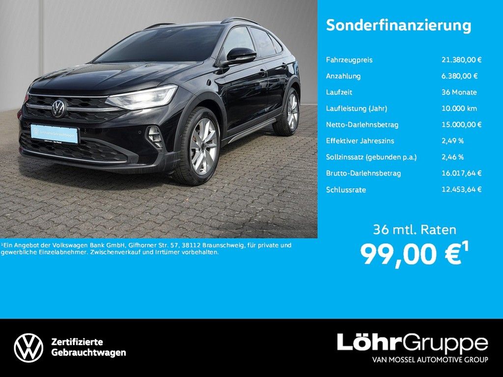Volkswagen Taigo 1.0 TSI GOAL+ /MatrixLED/Navi/RFK/ACC