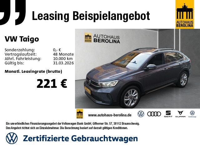 Volkswagen Taigo 1.0 TSI Goal DSG *ACC*NAV*SHZ*App-Connect*