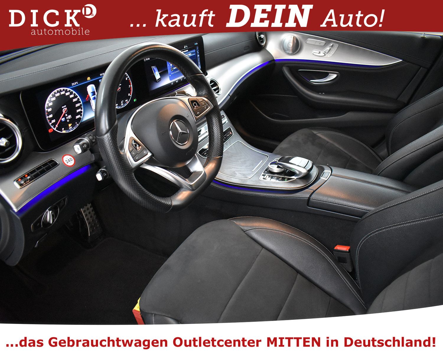 MERCEDES-BENZ E400CGI T 4M AMG Line WIDES+MULTIB+STHZ+BURM+360 - Image 11