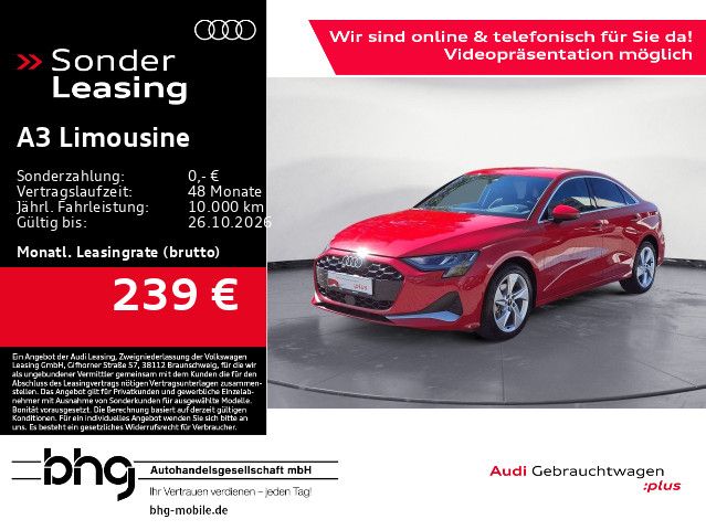 A3 Limousine advanced 35 TFSI 110(1