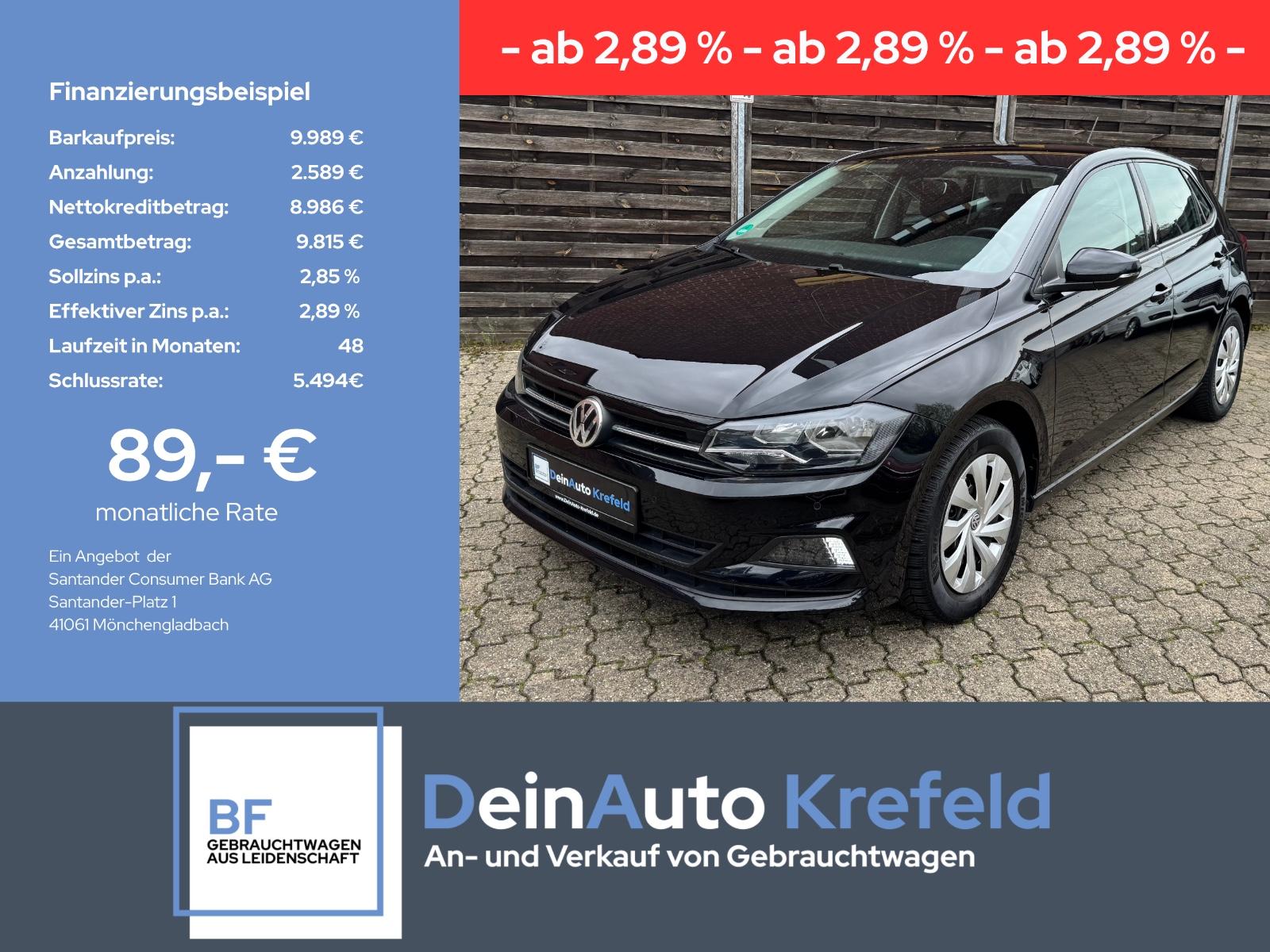 Volkswagen Polo VI 1.0 Comfortline Klima, LED, PDC, SHZ