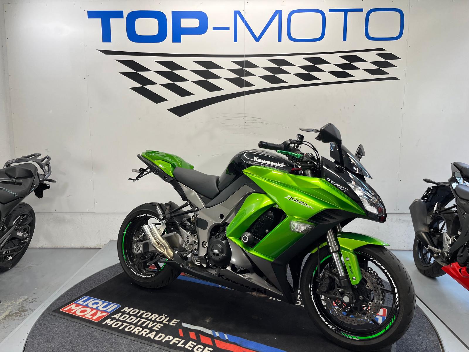 Kawasaki Z 1000 SX ABS Koffer Scheckheft Sport Brems.Kupp