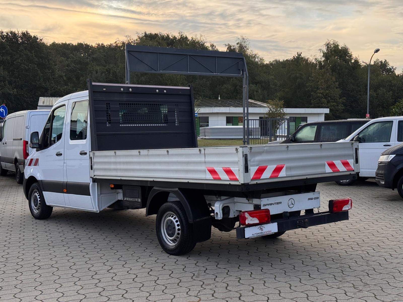 Mercedes-Benz Sprinter Pritsche DoKa 316 CDI L3*Klima*AHK 3,5t