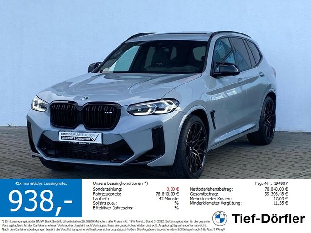 BMW X3 M LASER/HUD/PANO/CAM/4xSH/PRIVACY/M-SITZ/DAB